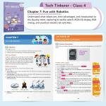 ICSE Coding, AI, Robotics and Computer Book Class 4 Edition 2 for Academic Year 2025-26 | Tech Tinkerer