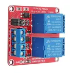 2 Output Relay Module Works on 5V Signal