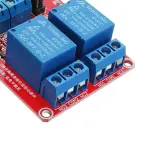 2 Output Relay Module Works on 5V Signal