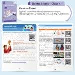CBSE Coding, AI, Robotics and Computer Book Class 4 Edition 2 for Academic Year 2025-26 | Skillful Minds