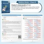 CBSE Coding, AI, Robotics and Computer Book Class 8 Edition 2 for Academic Year 2025-26 | Skillful Minds